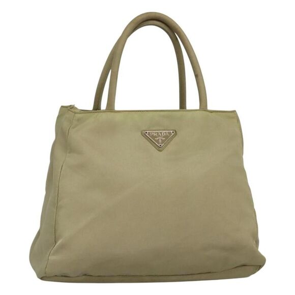 Pre Loved prada Women Beige Handbags - Picture 1 of 8